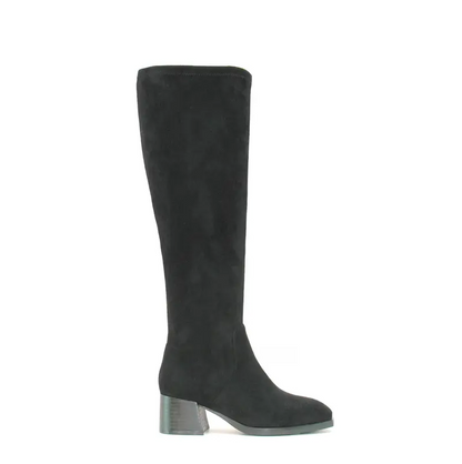 Elegant Stretch Suede Knee Boots — Comfort Fit for Every Calf